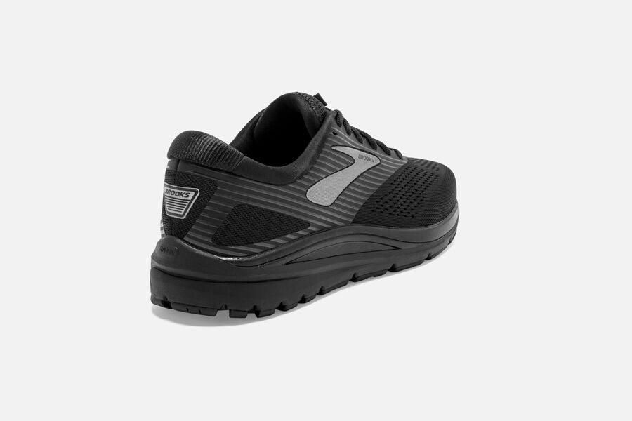 Brooks Running Shoes Mens Black/Grey - Addiction 14 Road - 9685-FOGYH